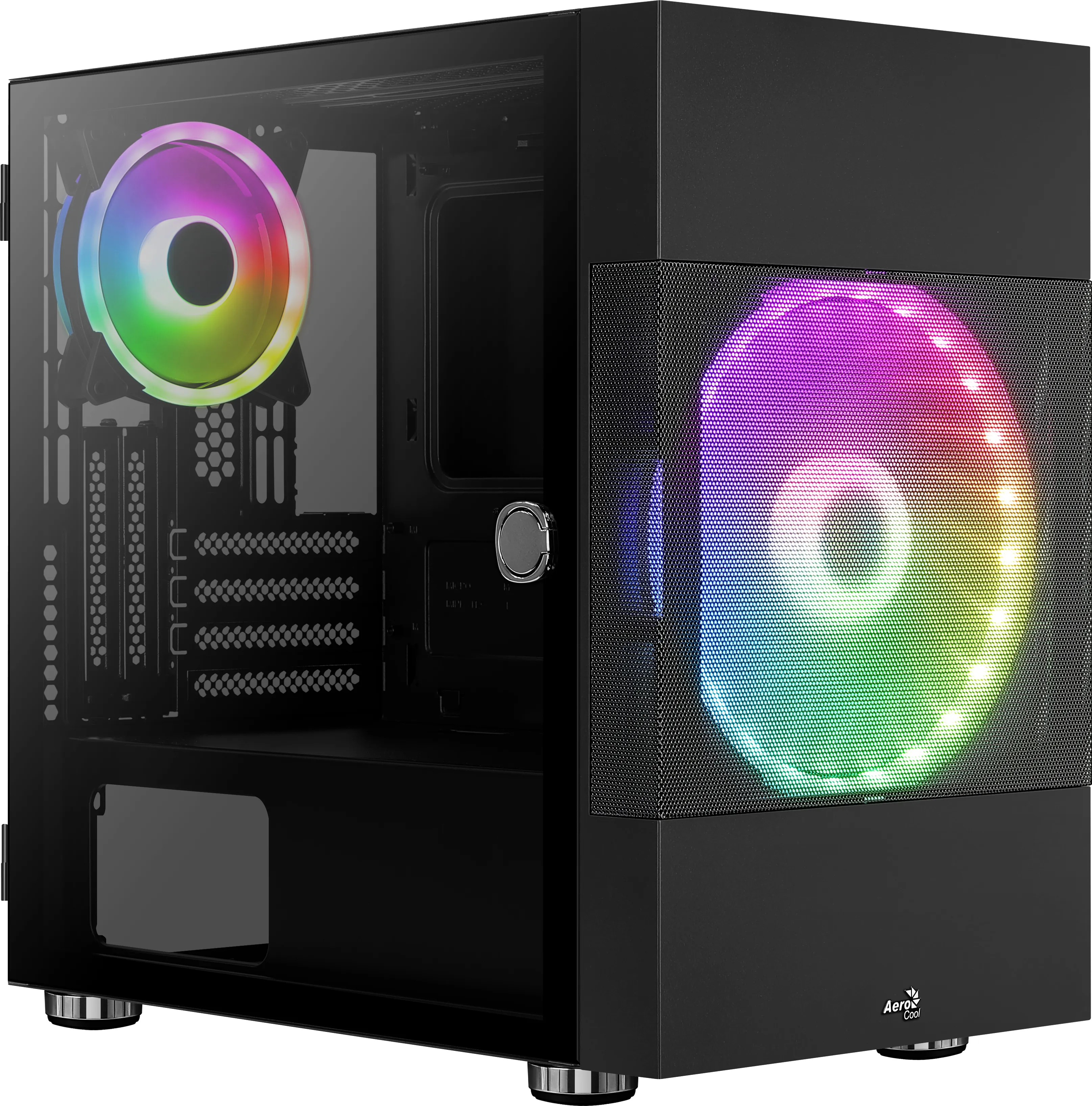 Aerocool Atomic - mini tower, Black