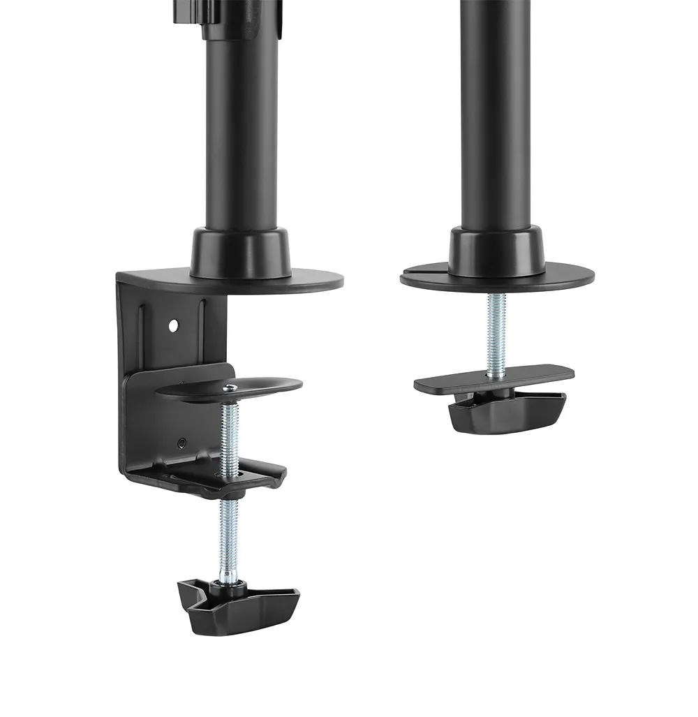 Deltaco Office - skrivbordsfäste, svart, 13"-27", 8kg