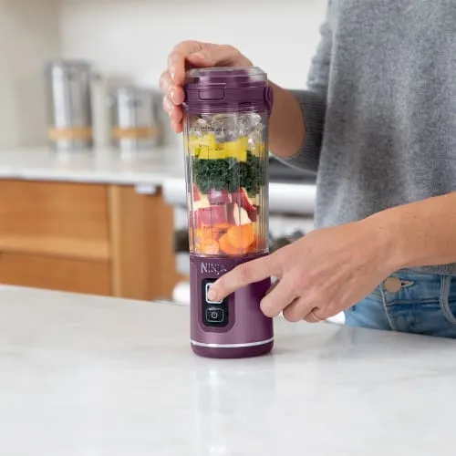 Ninja Blast BC151EUPR 530ml Portable Blender, Purple