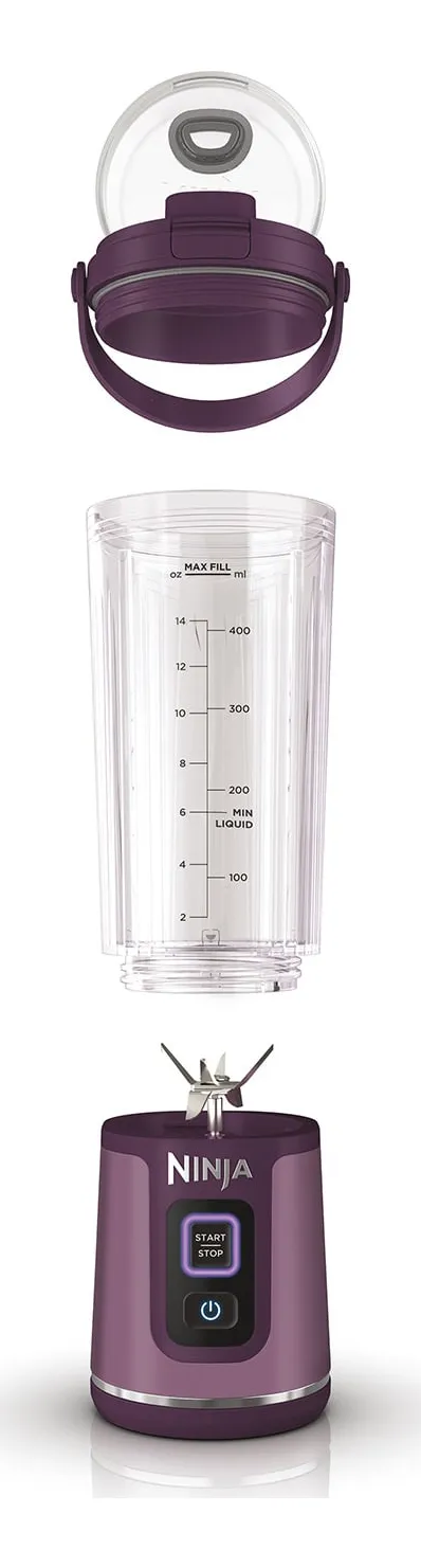 Ninja Blast BC151EUPR 530ml Portable Blender, Purple