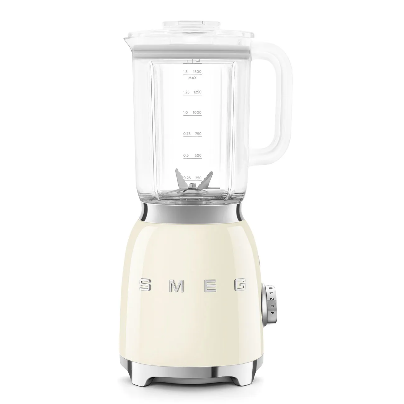 SMEG 50's Style BLF03CREU 800W 1.5L Blender, Cream
