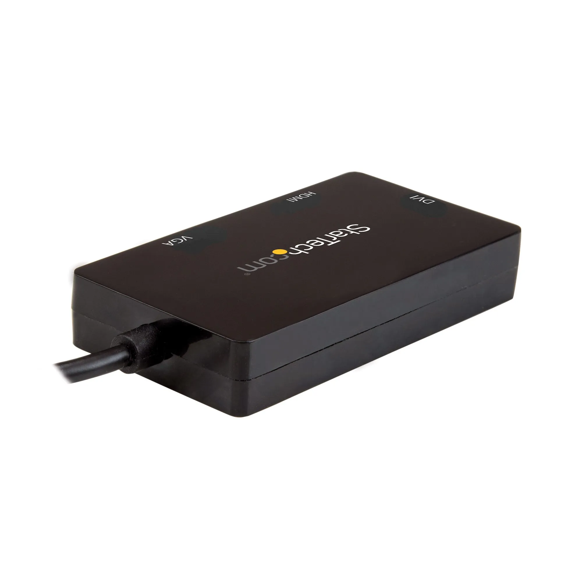 StarTech USB-C Multiport Video Adapter - 3-in-1 - 4K 30Hz - adapter, Black