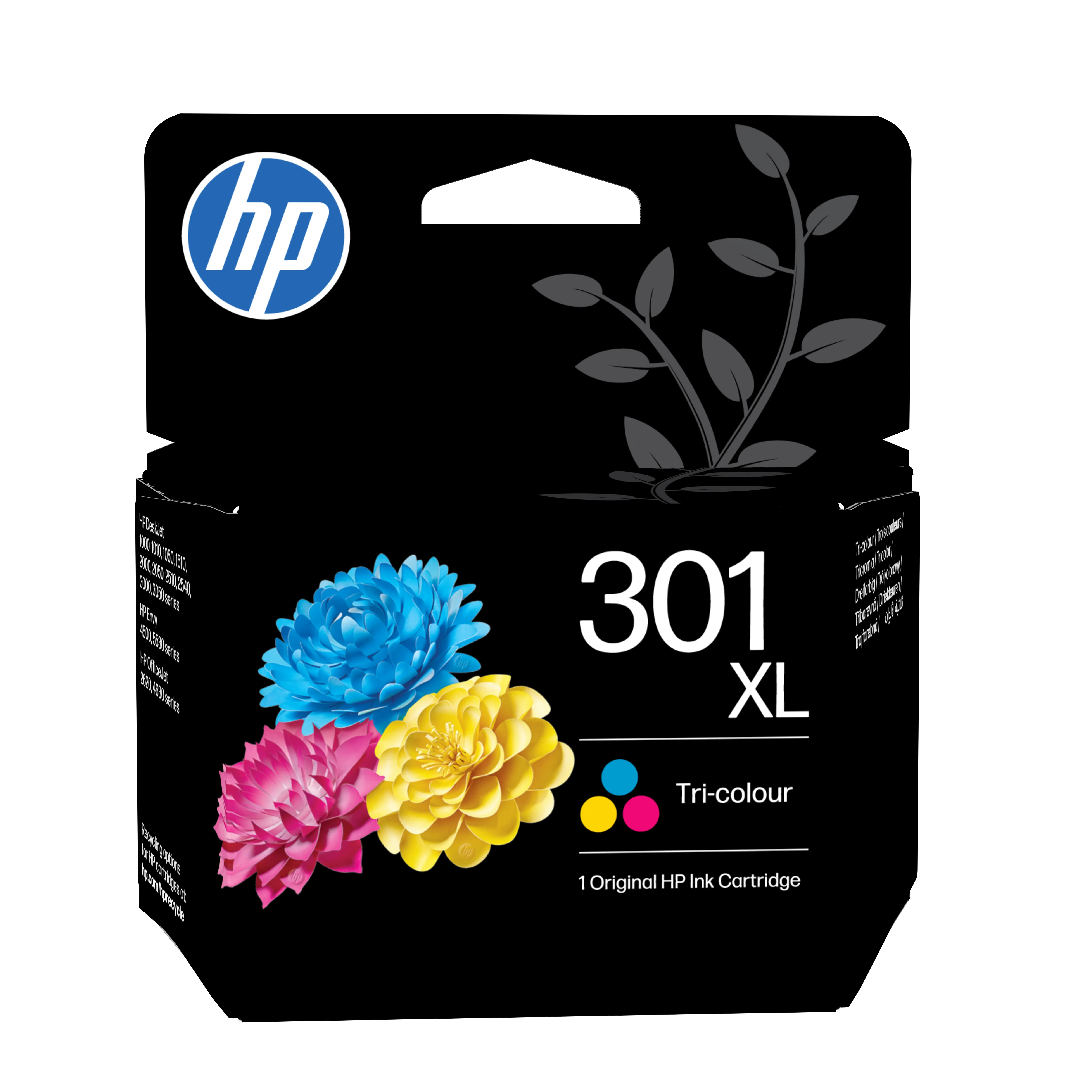 HP 301XL ink cartridge, 6 ml, Tri-color
