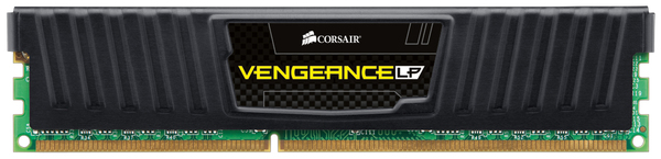 Corsair 8GB (1x8GB) Vengeance LP, DDR3 1600MHz - Black