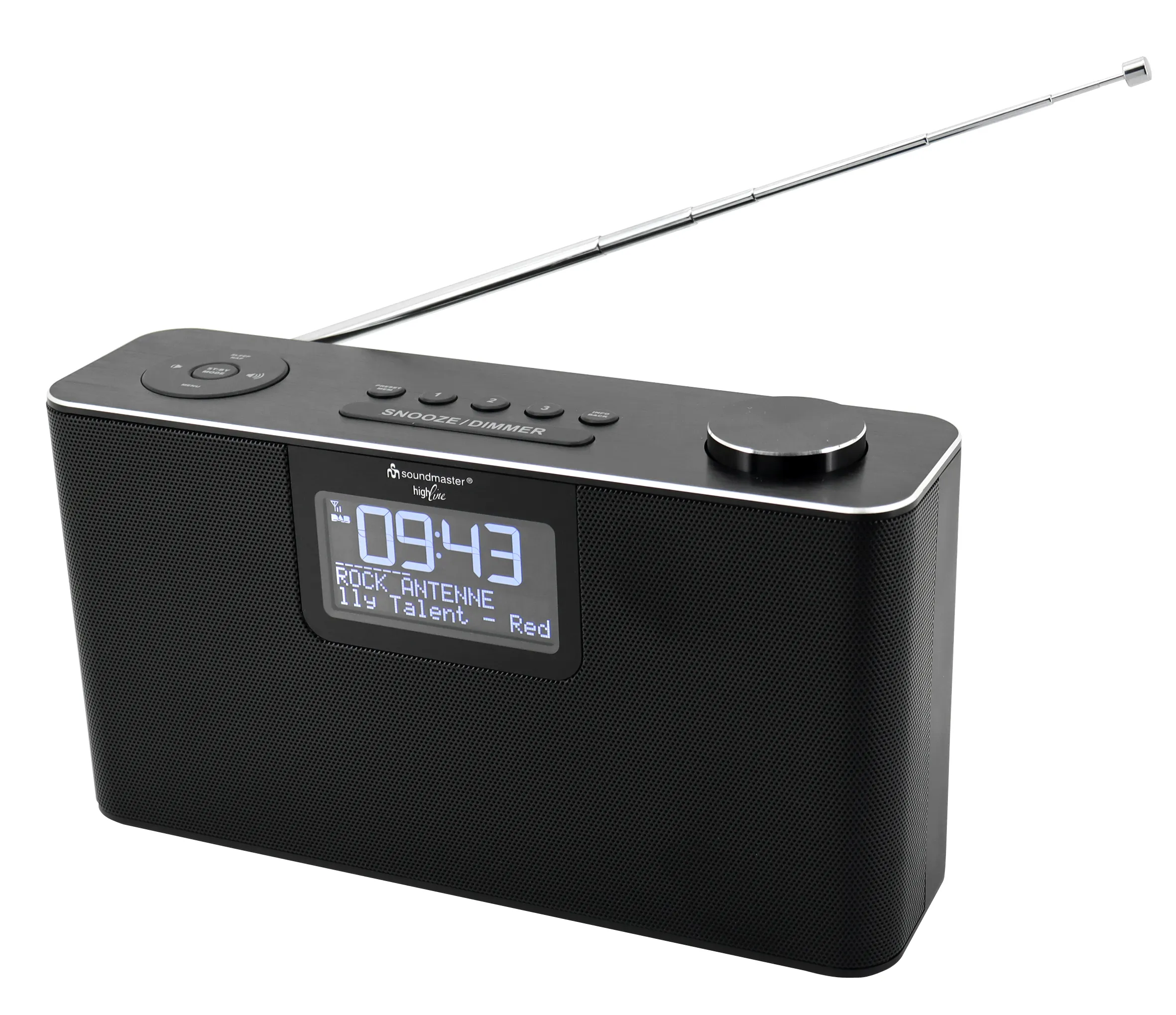 DAB700SW Stereo DAB+/FM radio med USB/Micro SD-MP3, Bluetooth®