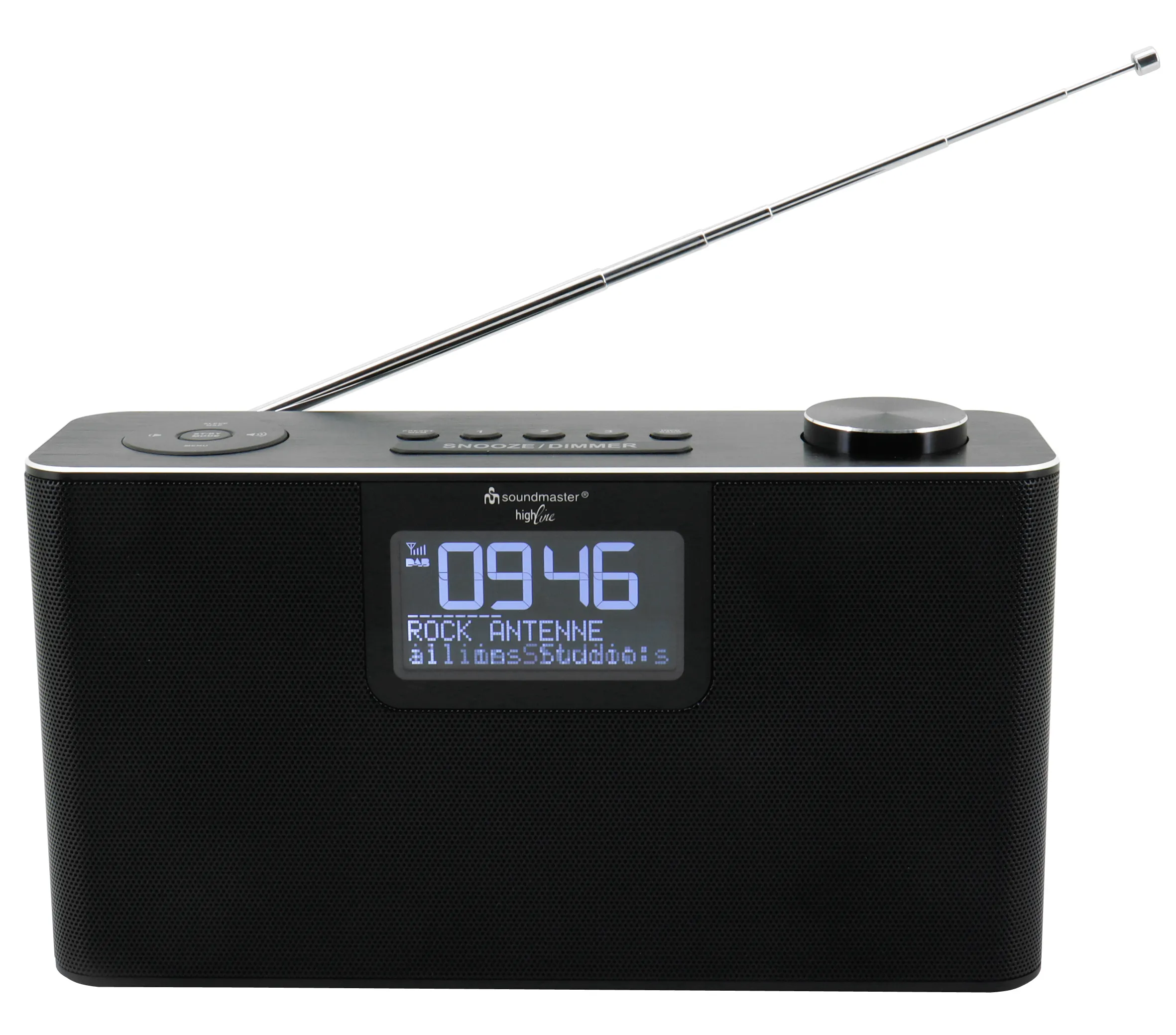 DAB700SW Stereo DAB+/FM radio med USB/Micro SD-MP3, Bluetooth®