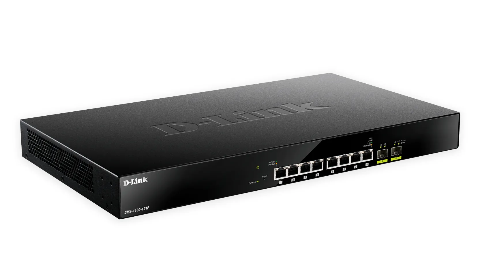 8-Port 2.5G BASE-T PoE and