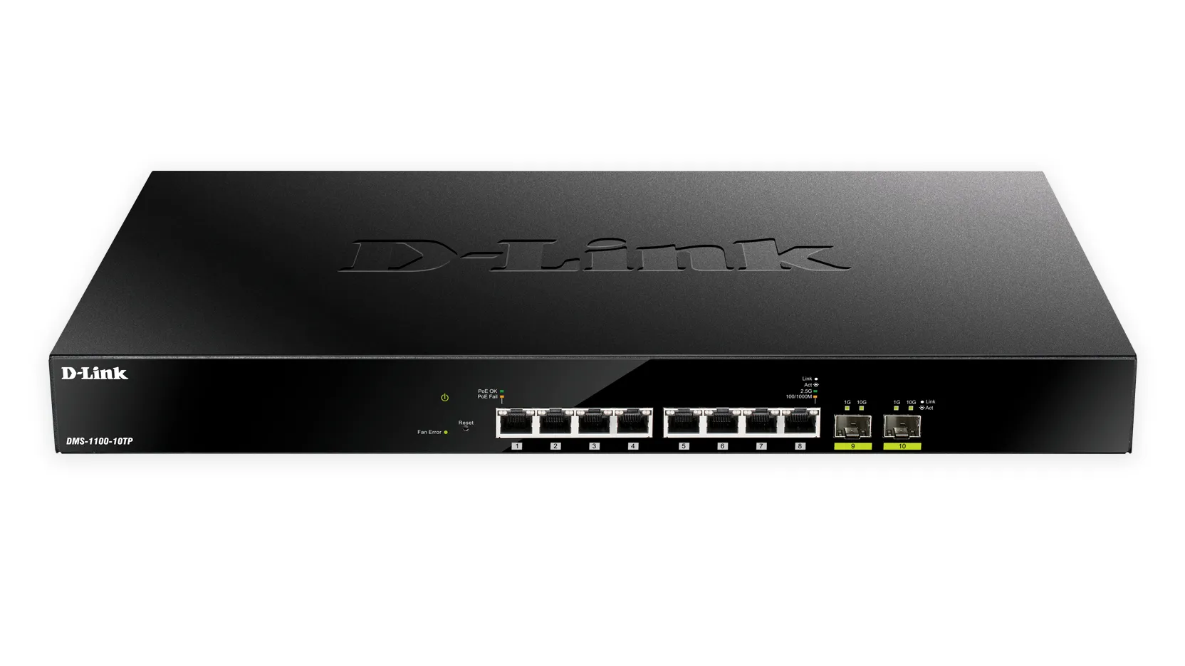 8-Port 2.5G BASE-T PoE and
