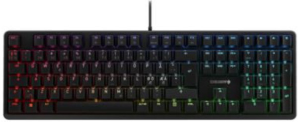 Cherry G80-3000N creators RGB MX Silent Red - keyboard, black