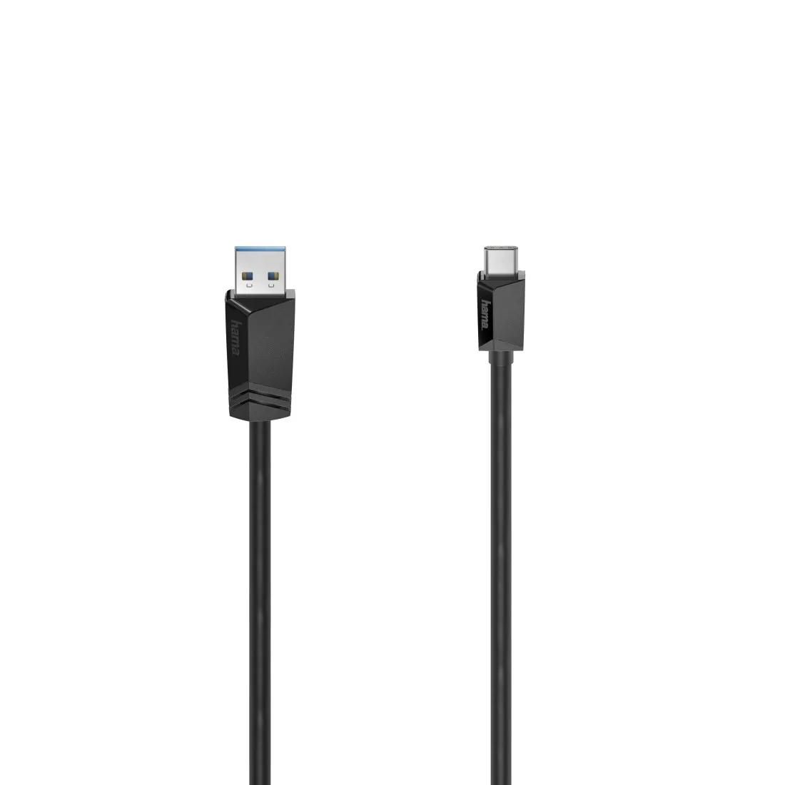 Hama USB-C to USB-A cable, 1.5 m, Black