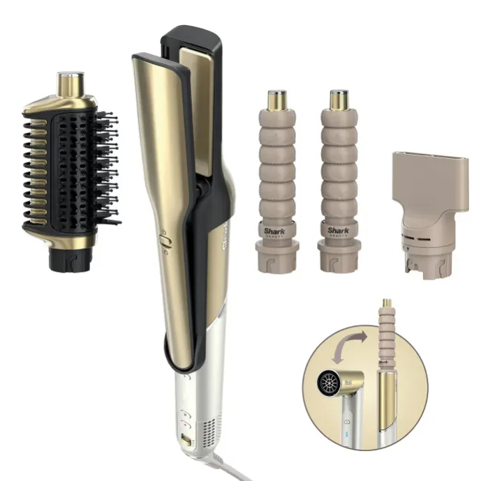 SHARK Glam HD6041SEU 4-in-1 Multi-styler, Gold