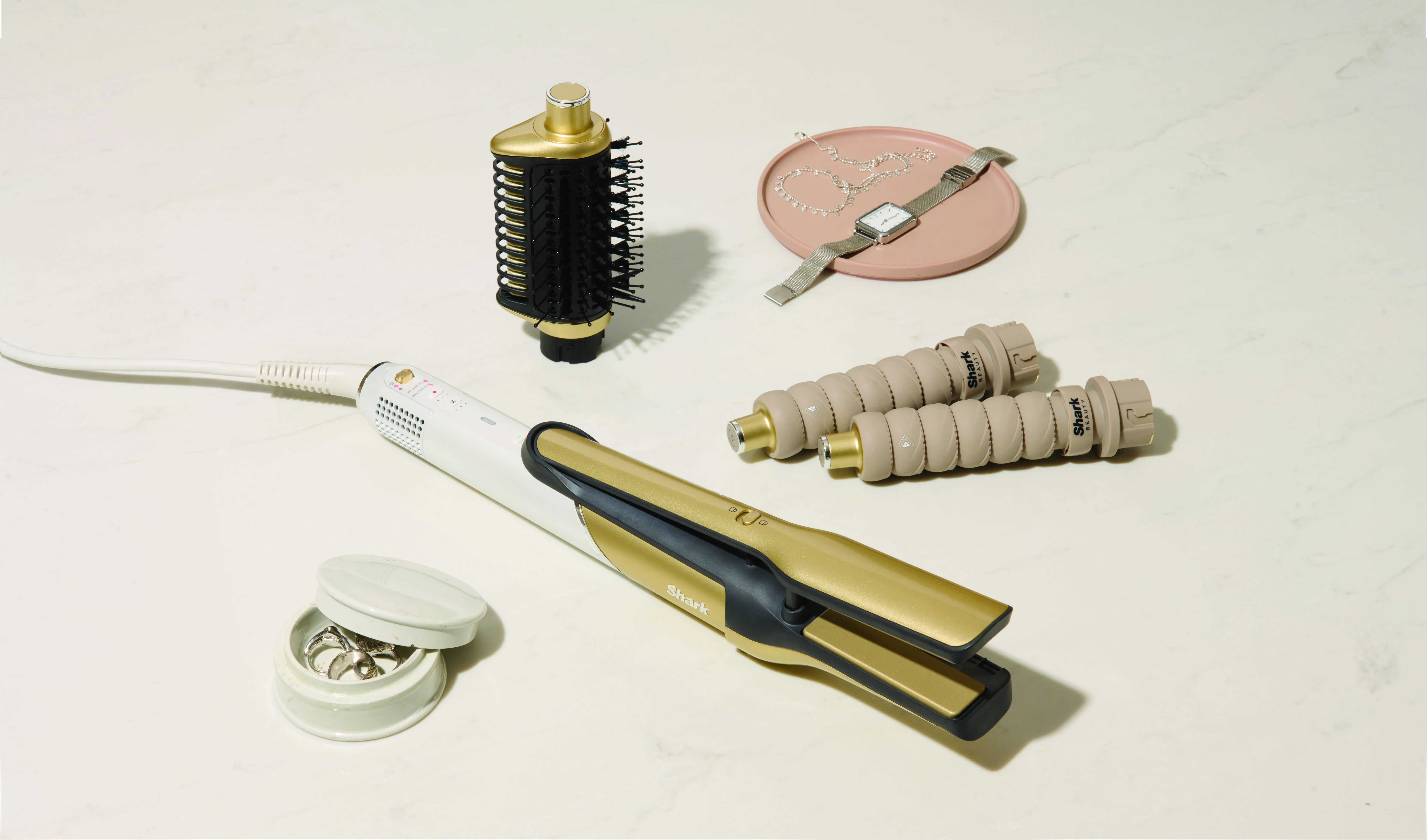 SHARK Glam HD6041SEU 4-in-1 Multi-styler, Gold
