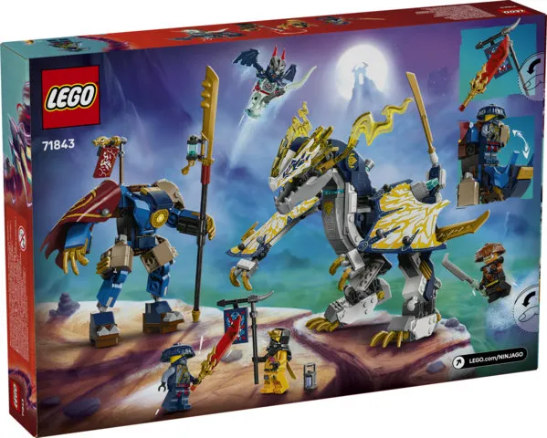 LEGO NINJAGO Rogue's Mech Dragon Rider 71843