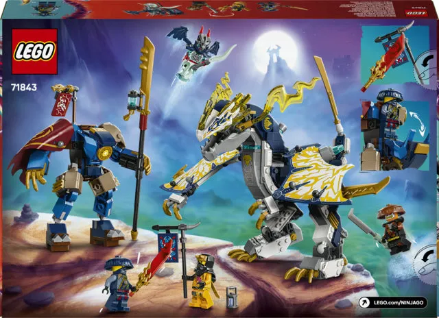 LEGO NINJAGO Rogue's Mech Dragon Rider 71843