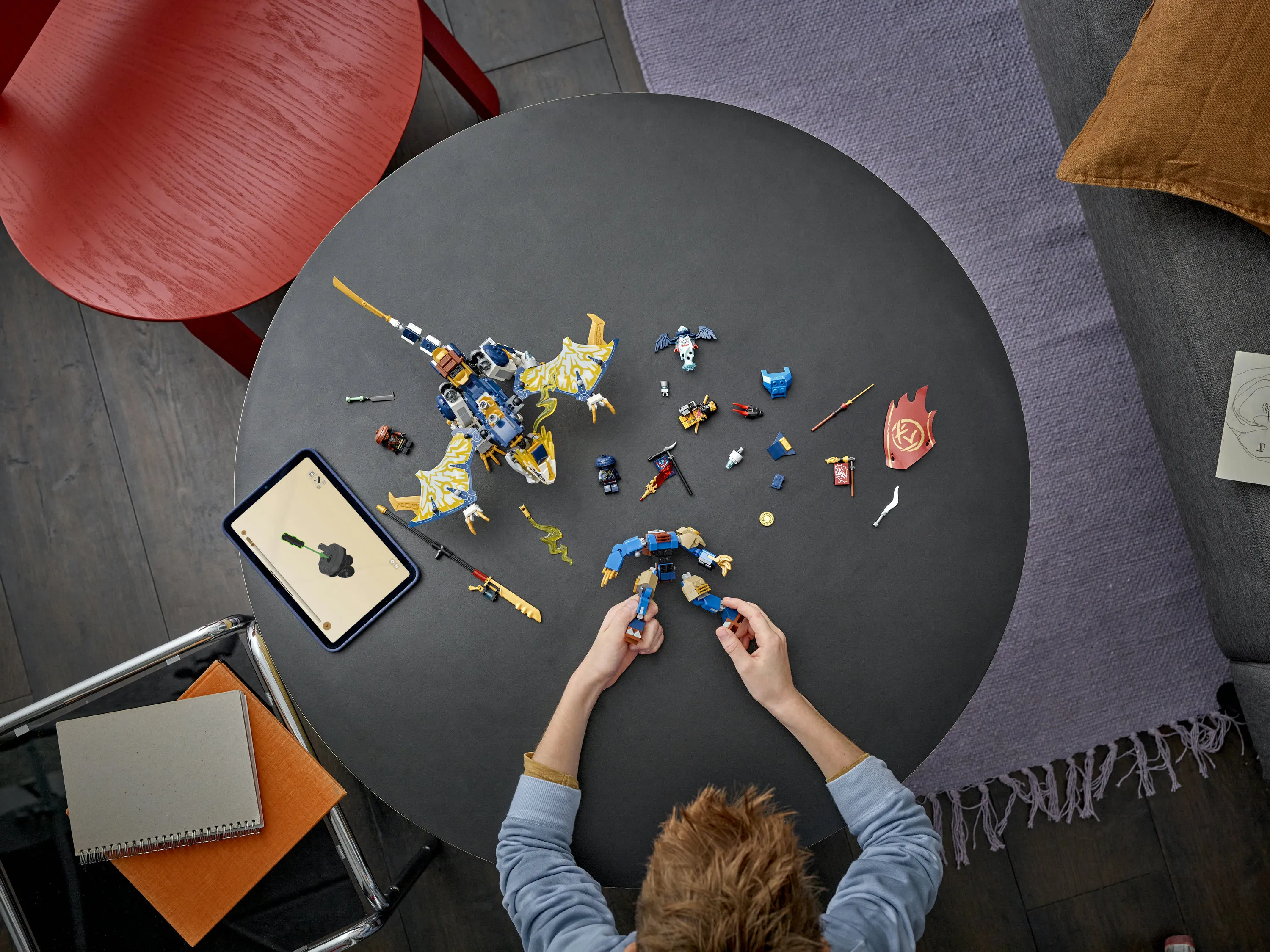 LEGO NINJAGO Rogue's Mech Dragon Rider 71843