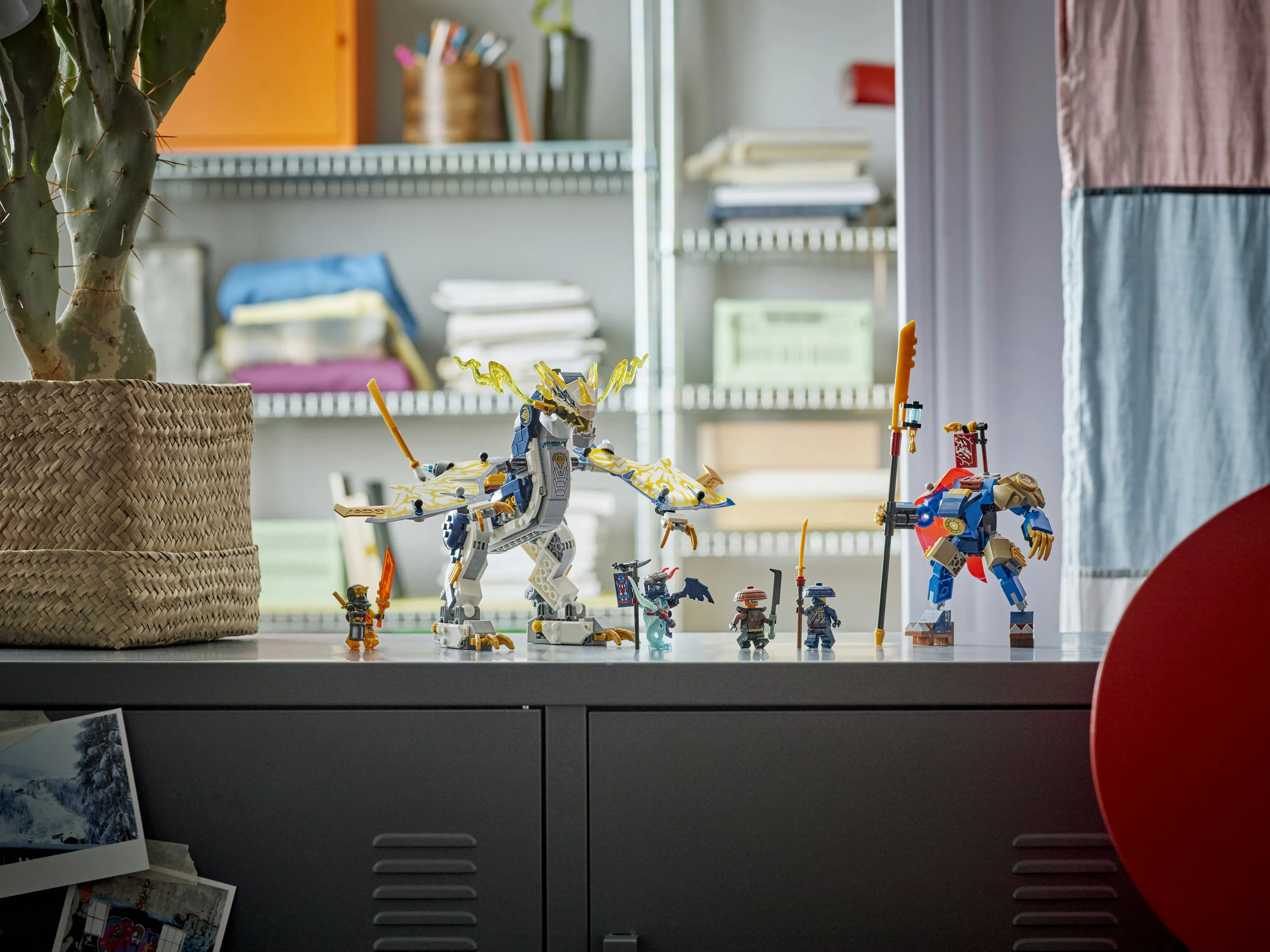 LEGO NINJAGO Rogue's Mech Dragon Rider 71843