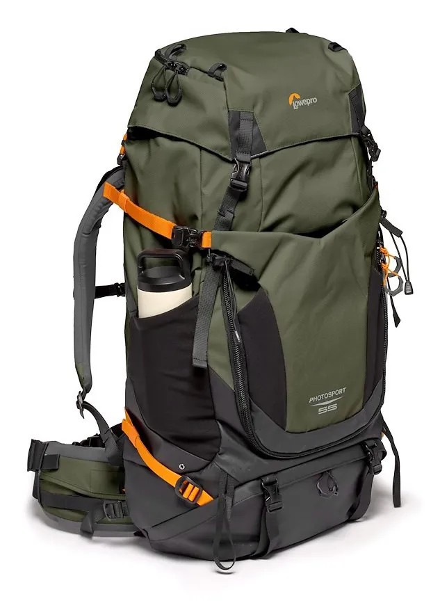 LOWEPRO Ryggs&auml;ck PhotoSport Pro 55L AW IV S-M M&ouml;rkgr&ouml;n