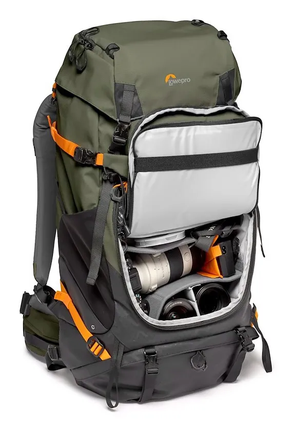 LOWEPRO Ryggs&auml;ck PhotoSport Pro 55L AW IV S-M M&ouml;rkgr&ouml;n