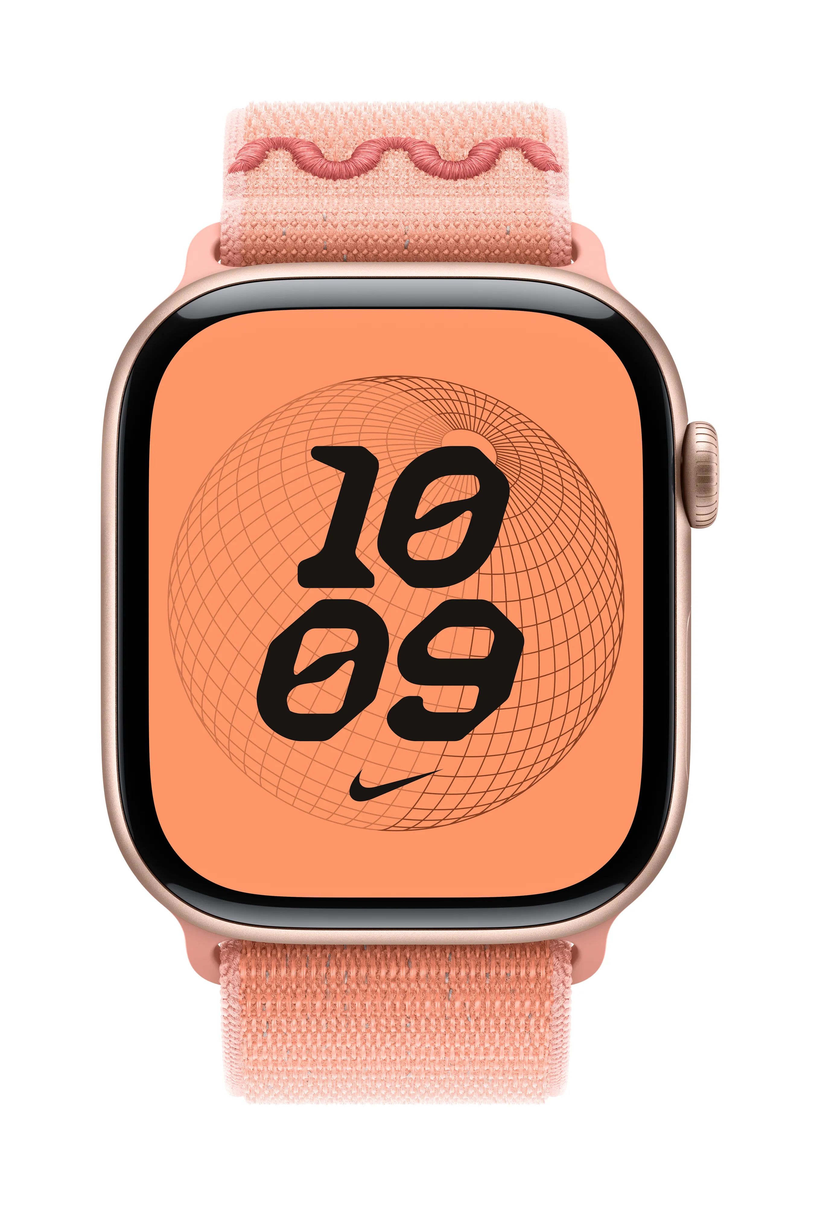 Apple Watch 46 mm Nike Sport Loop, Alpenglow Pink