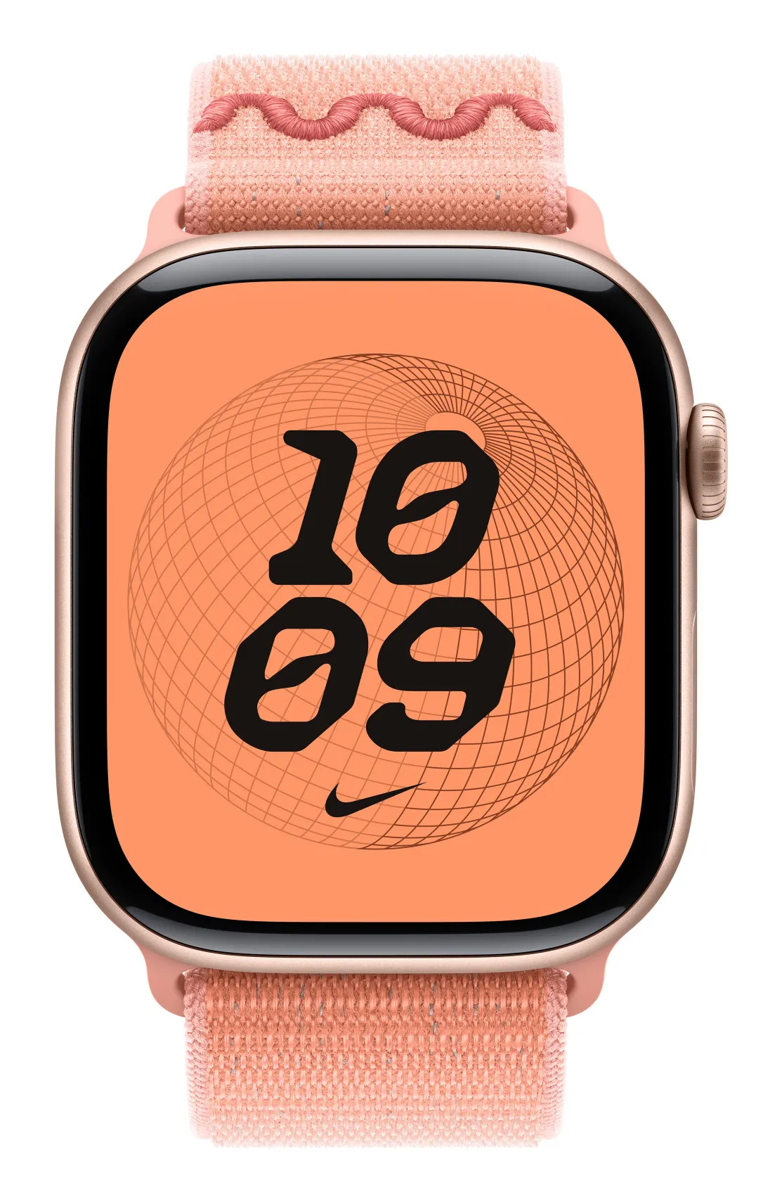 Apple Watch 46 mm Nike Sport Loop, Alpenglow Pink