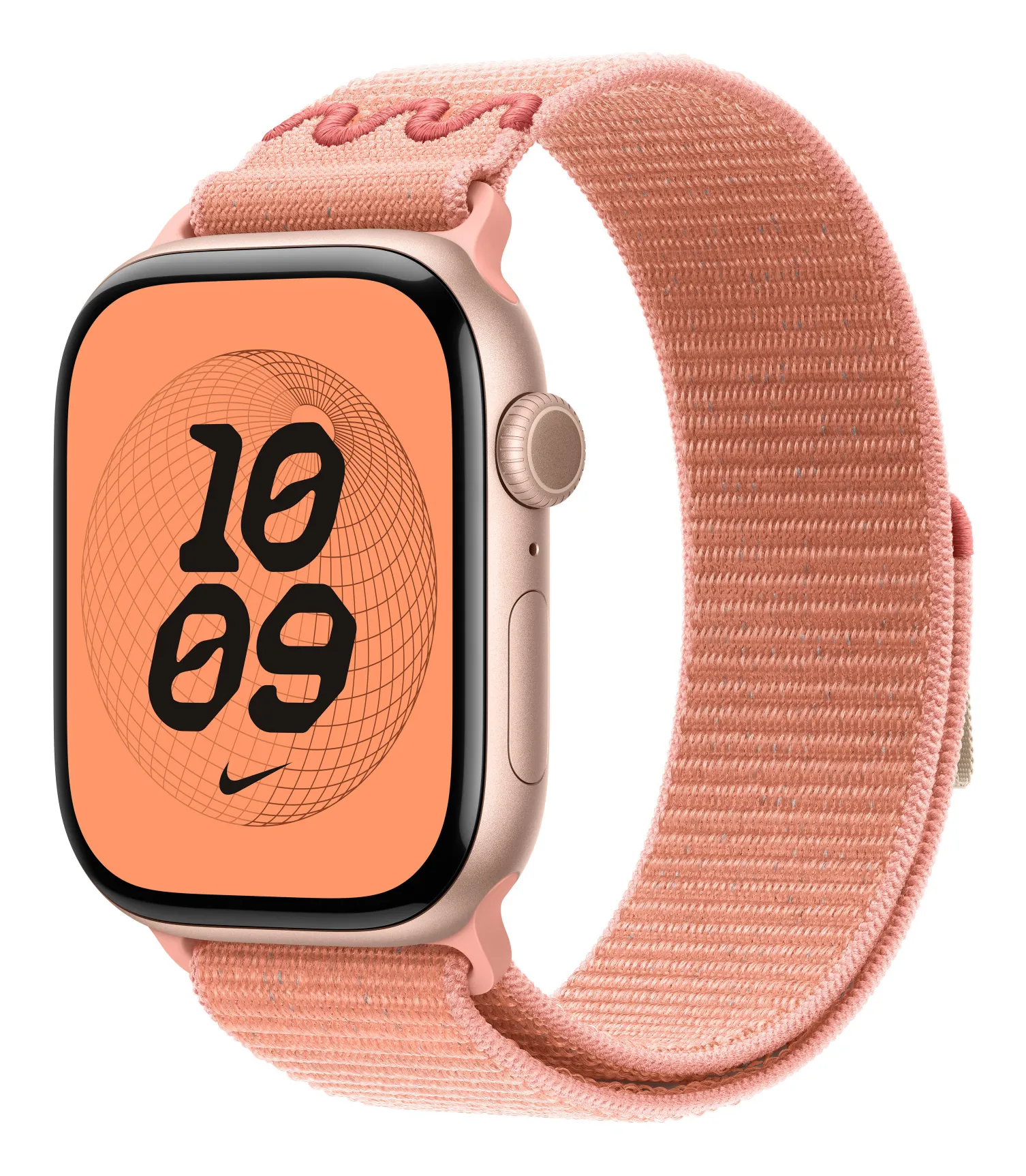 Apple Watch 46 mm Nike Sport Loop, Alpenglow Pink