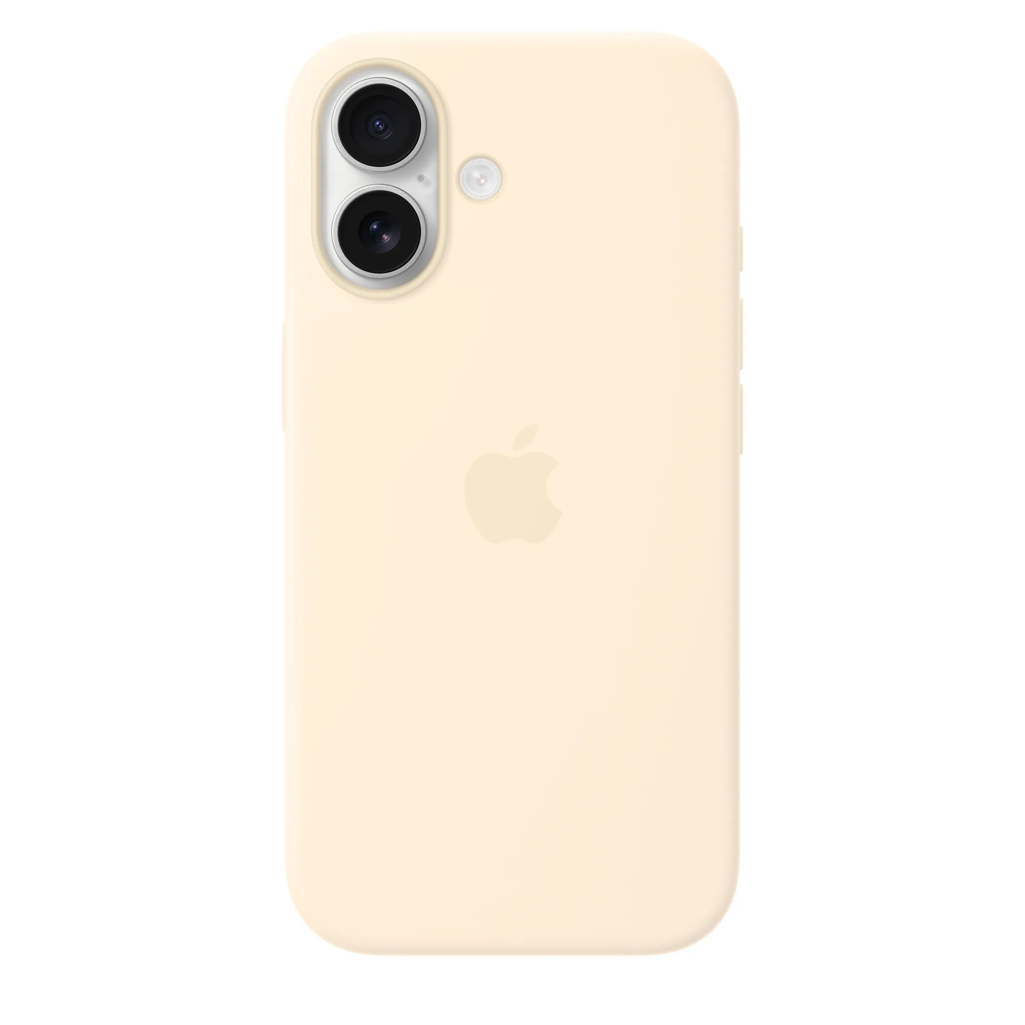 Apple iPhone 17 -silikonikuori MagSafella, Vanilla