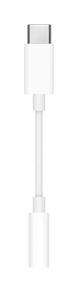 Apple USB-C – 3.5mm -adapteri, Valkoinen Apple USB-C – 3.5mm -adapteri, Valkoinen