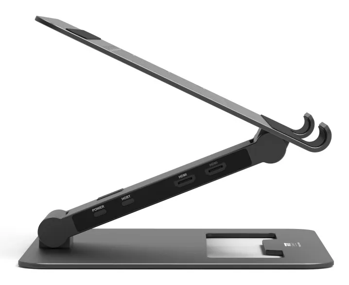 Port Designs Adjustable, Dock Type-C 2X - notebook stand