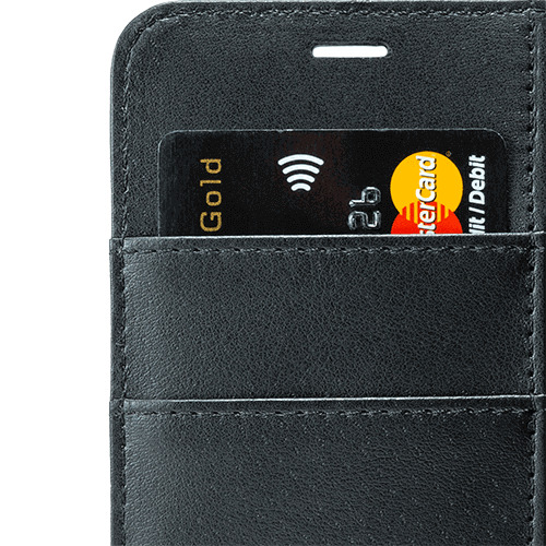 Screenor Smart plånboksfodral för OnePlus 15, svart