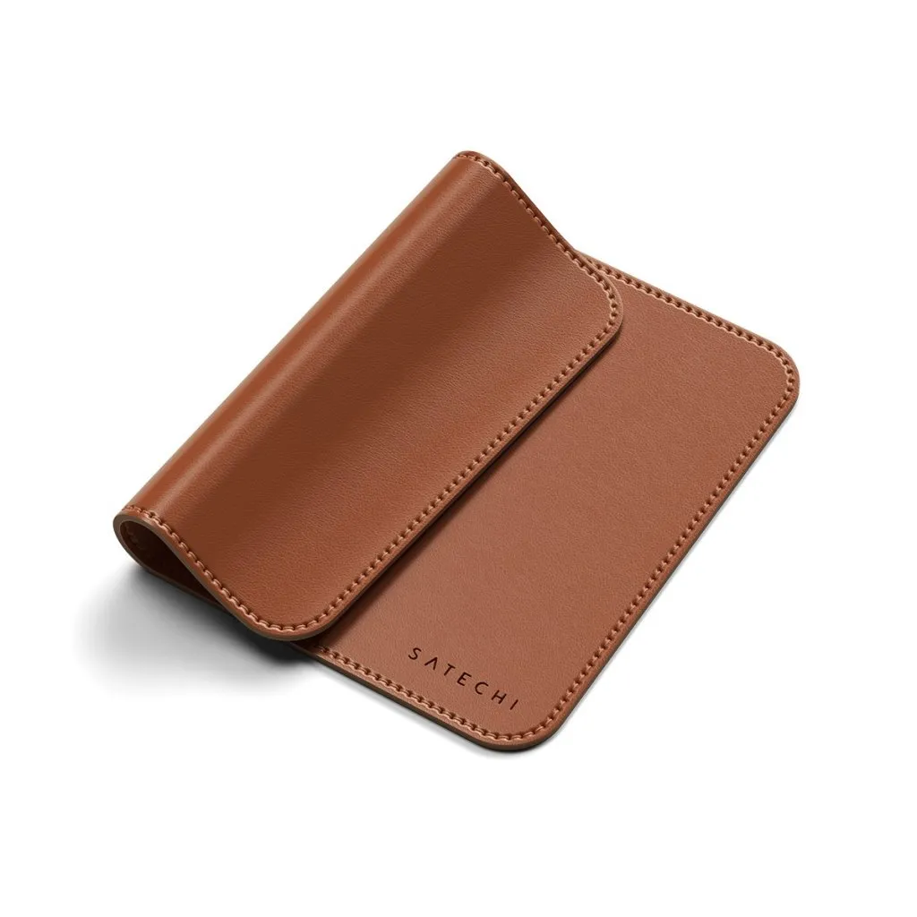 Satechi Vegan-Leather Premium - mousepad, brown, 249x190mm