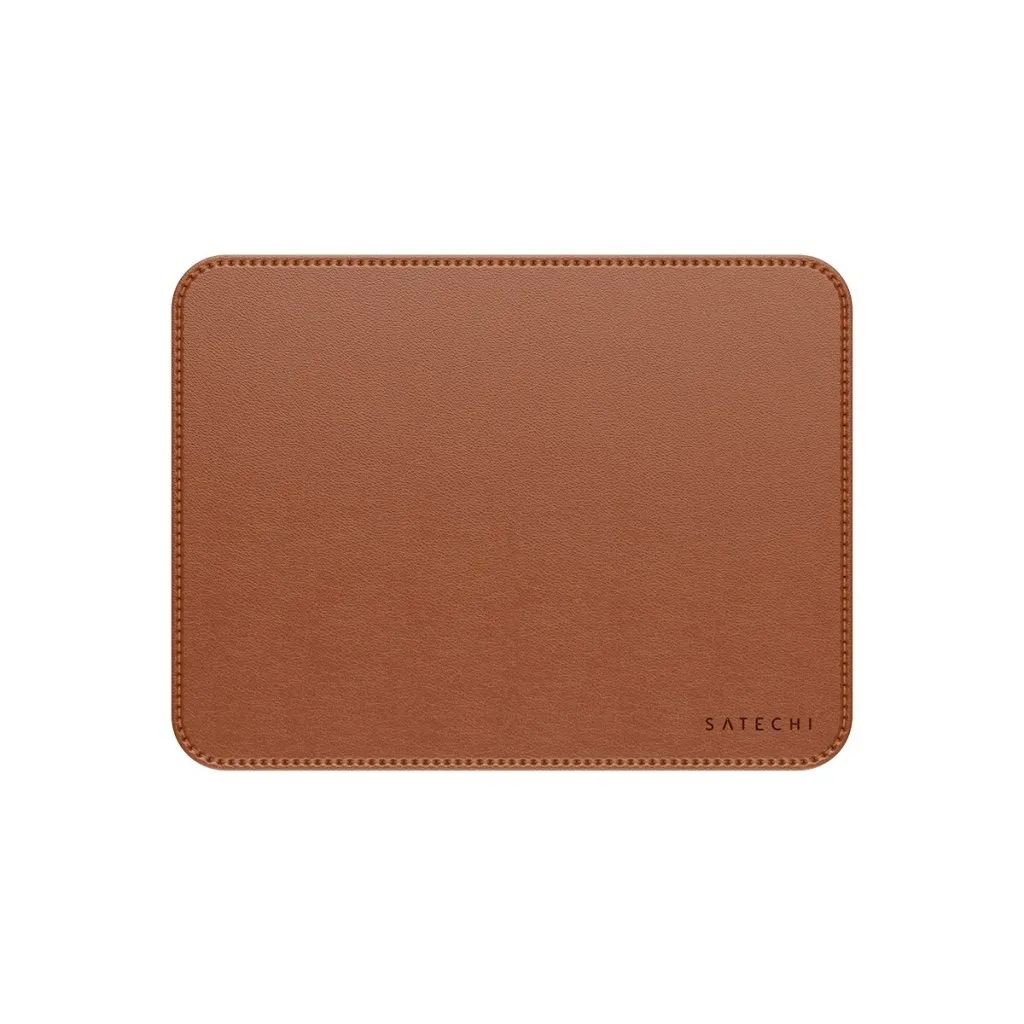 Satechi Vegan-Leather Premium - mousepad, brown, 249x190mm