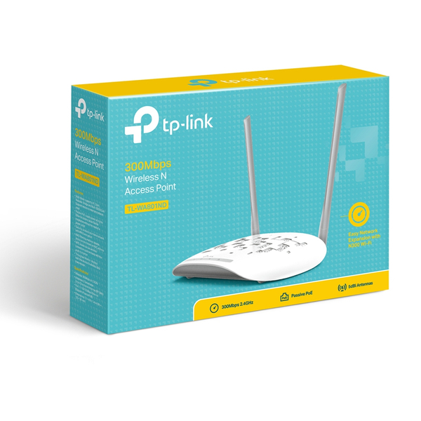 TP-LINK, tr&aring;dl&ouml;s accesspunkt, 300Mbps, 802.11g/b/n