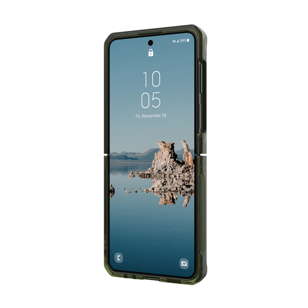 UAG Plyo Pro, Galaxy Z Flip5 -suojakuori, Olive/Space Grey