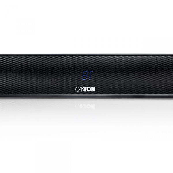 Canton DM 55, Table 200W Soundbar, 2x4&quot;&quot; Built-in subwoofer, Bluetooth 3.0, Silver, Single unit