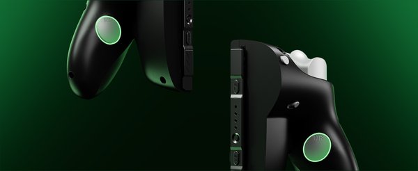 NYXI Wizard 2 - Nintendo Switch GameCube Style Joy-Pad - tr&aring;dl&ouml;s spelkontroll, svart