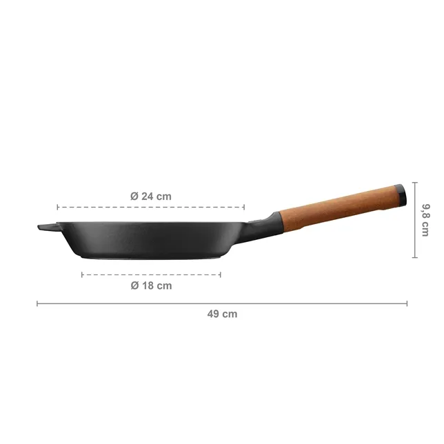 Fiskars Norden -valurautapaistinpannu 24 cm
