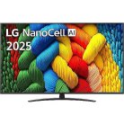 LG 43NANO81A3A 43" 4K NanoCell LED webOS TV, 60Hz, HDR10