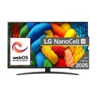 LG 43NANO81A3A 43" 4K NanoCell LED webOS TV, 60Hz, HDR10