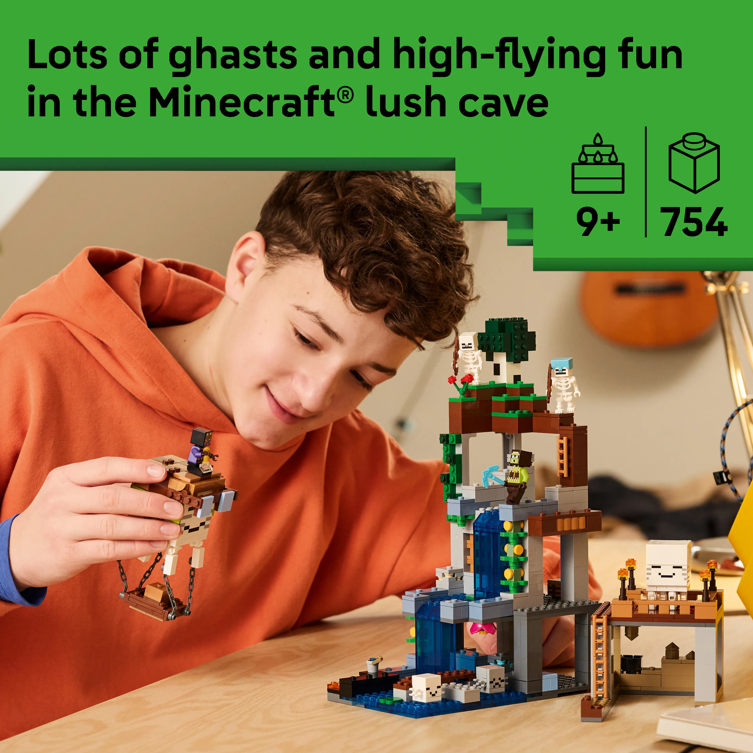 LEGO Minecraft Ghast Station 21597