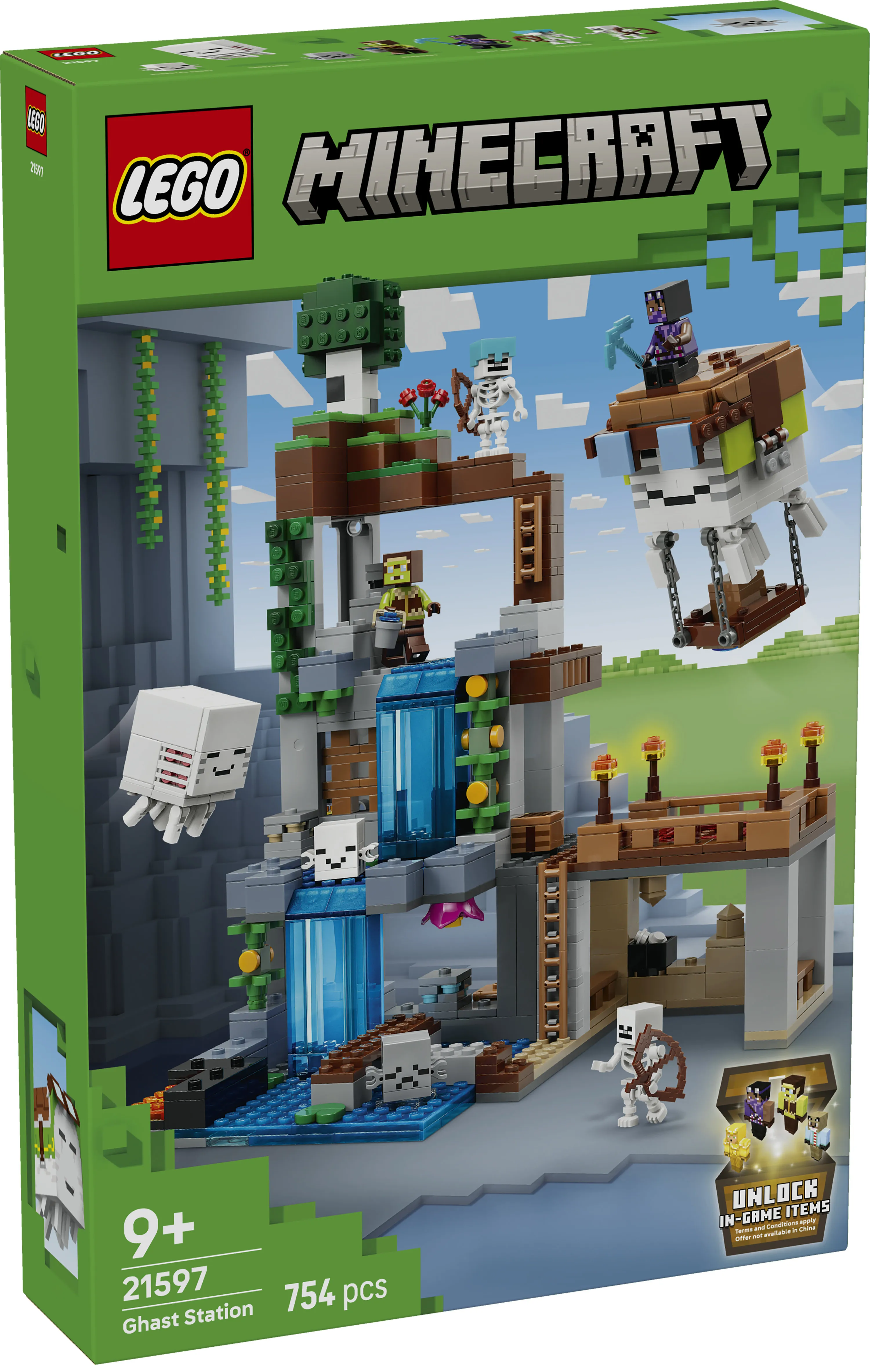 LEGO Minecraft Ghast Station 21597