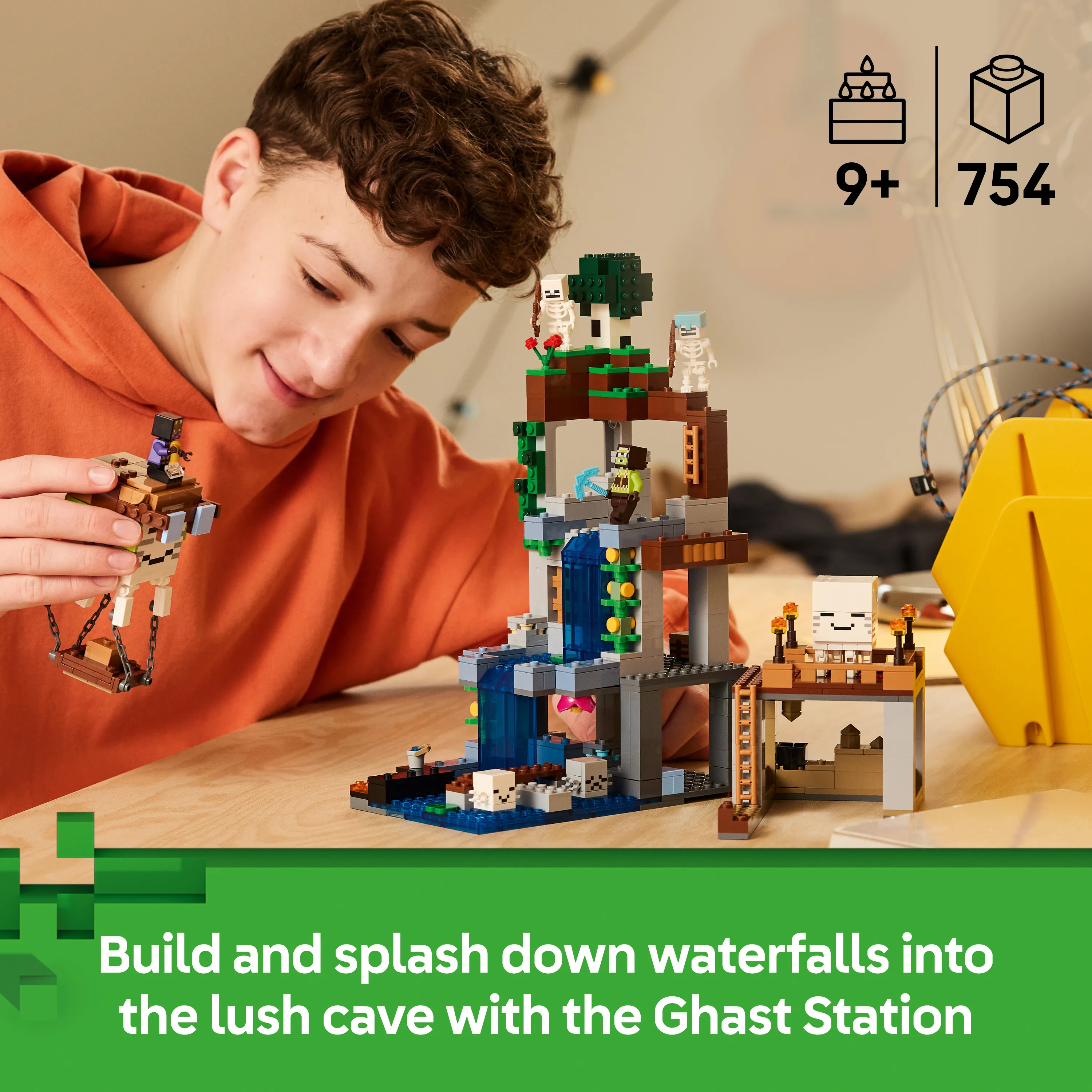 LEGO Minecraft Ghast Station 21597