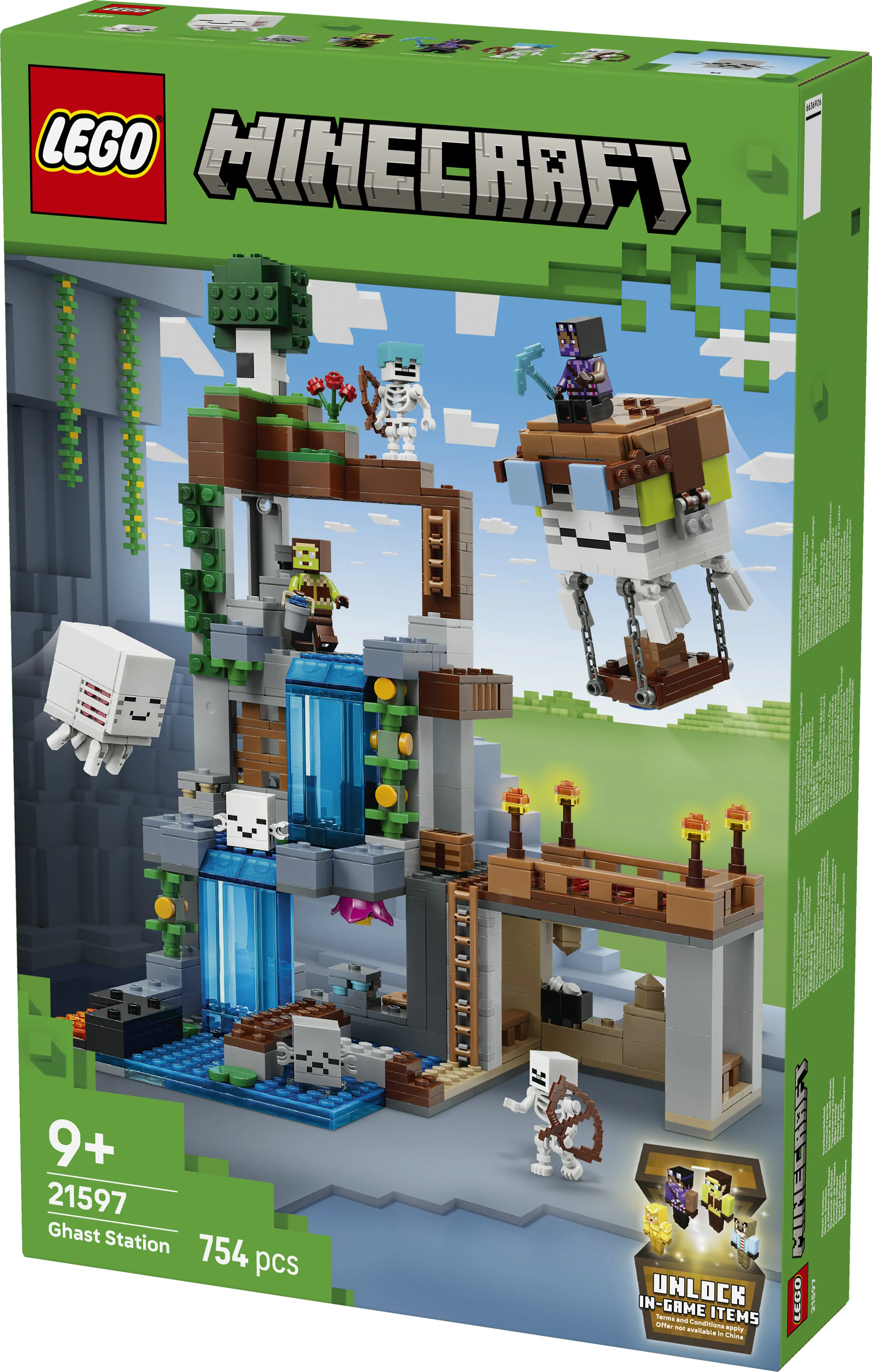 LEGO Minecraft Ghast Station 21597