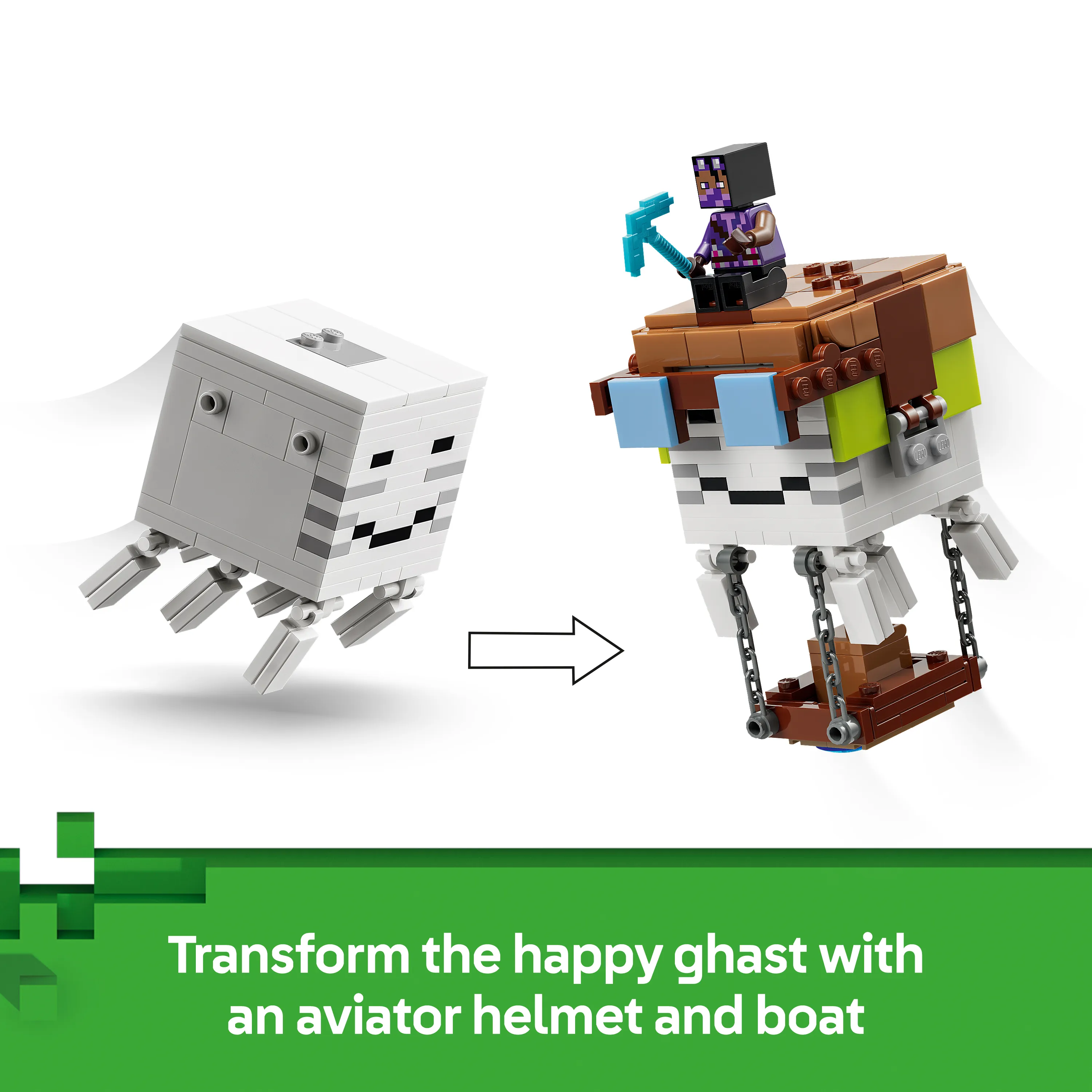 LEGO Minecraft Ghast Station 21597