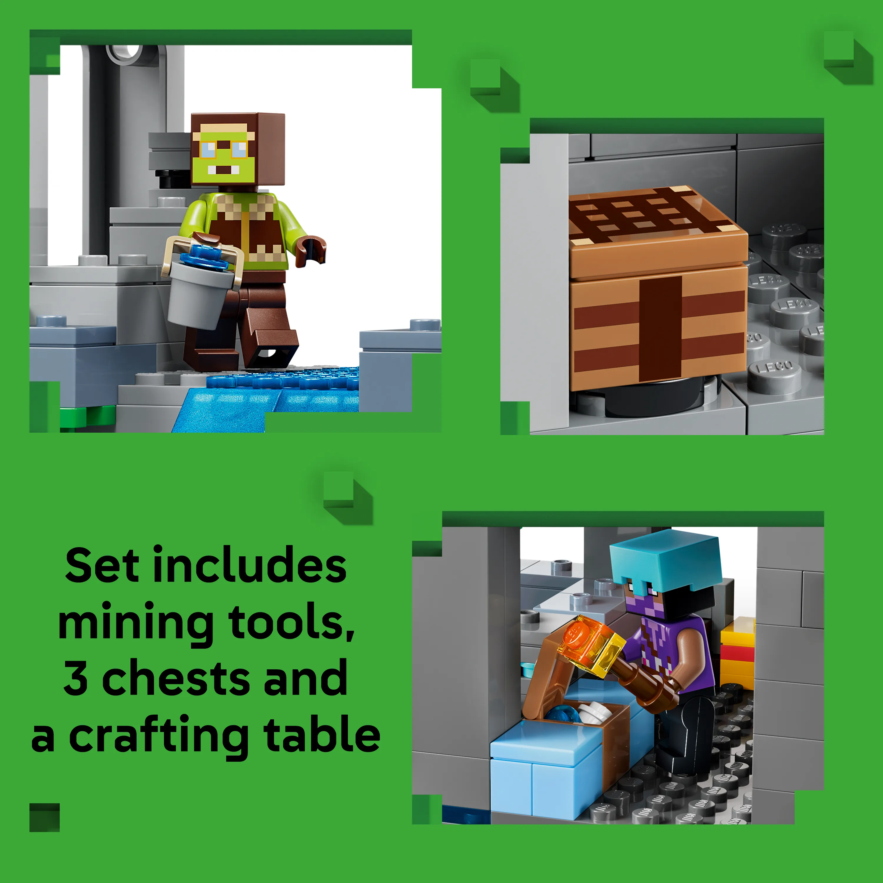 LEGO Minecraft Ghast Station 21597