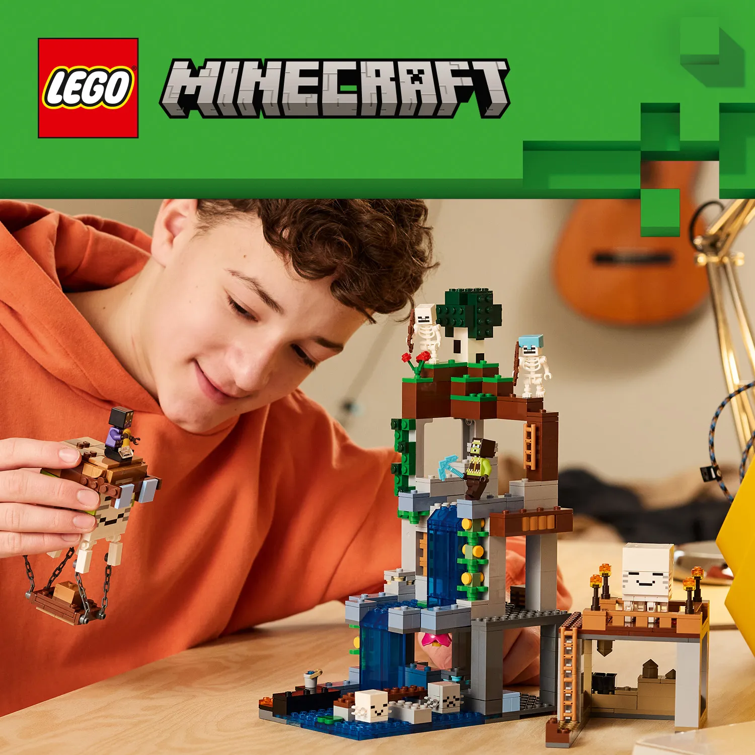 LEGO Minecraft Ghast Station 21597