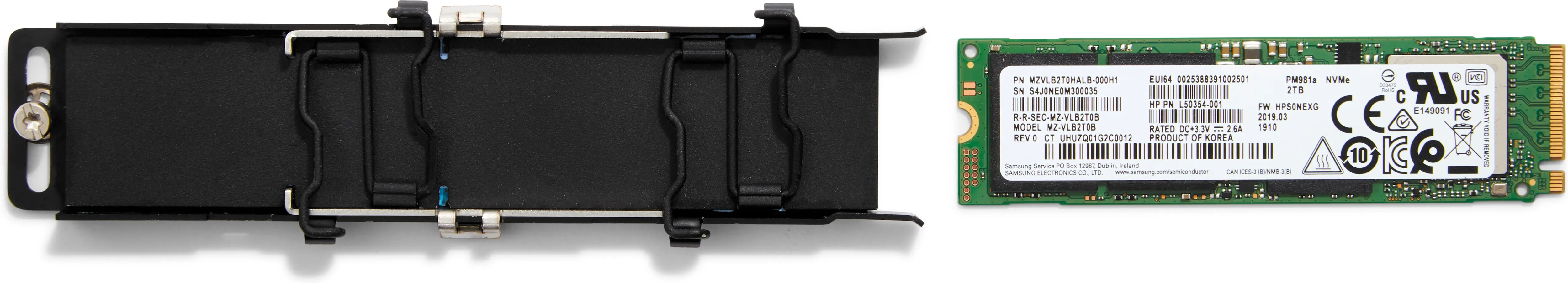 HP Z Turbo Drive 2TB TLC 4R M.2 2280 PCI Express NVMe SSD