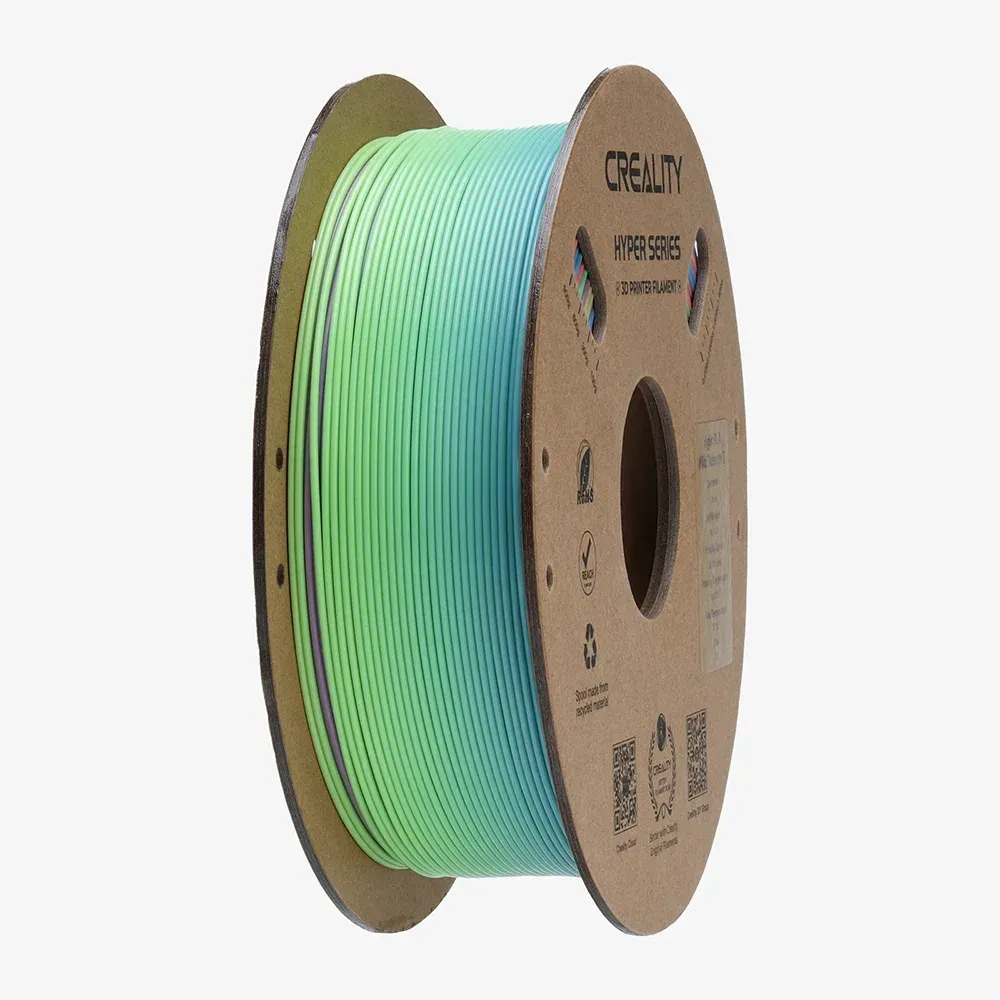 Creality Hyper PLA, regnb&aring;ge, 1.75 mm,  ồ1 kg 3D-skrivarfilament, Wild Blossom-Short