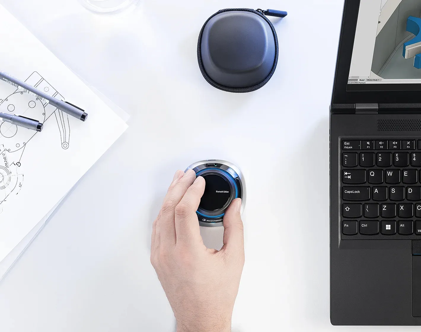 3Dconnexion SpaceMouse Wireless, Bluetooth Edition