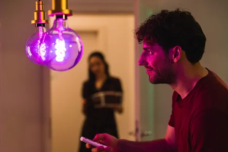 SMART+ globe 125 RGBW clear fil E27 WiFi - C