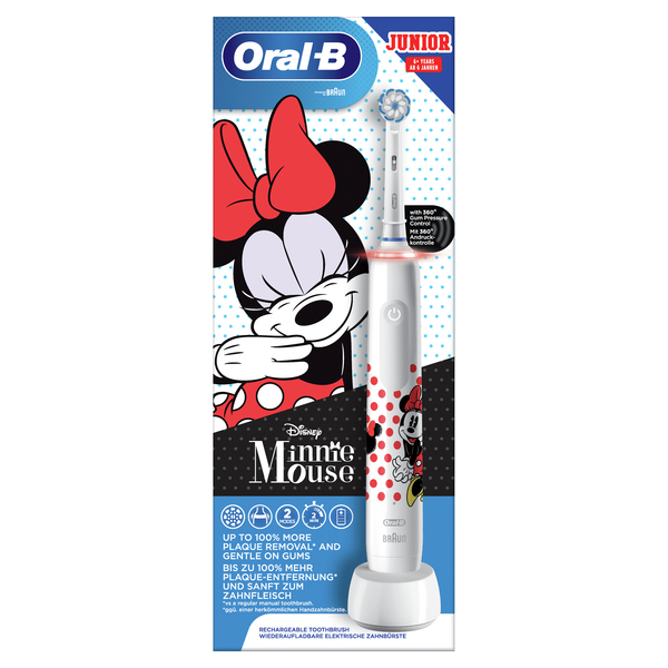 Oral-B JUNIOR MINNIE - electric toothbrush, Multicolour